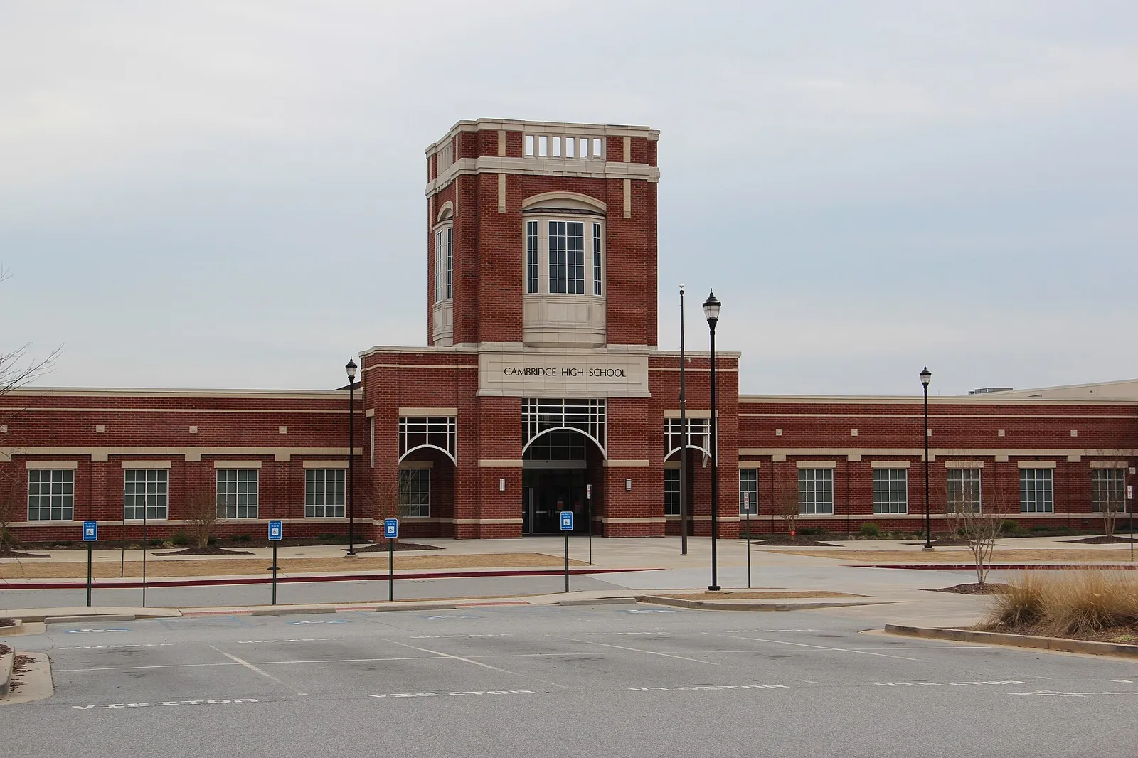 Cambridge High School on Bethany Bend, in the Milton Lakes area of Milton
