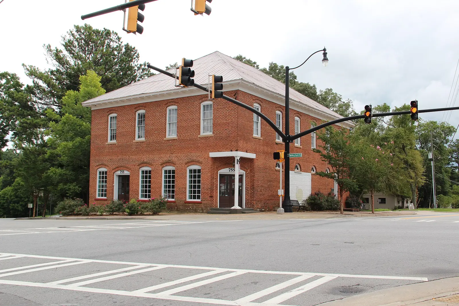 A building in Crabapple, the Milton community Northwestern Middle says it has served since 1996